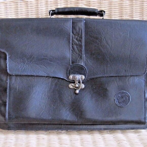 Veneto Purse Messange Shoulder Brifcase Bag Italy - Picture 1 of 8